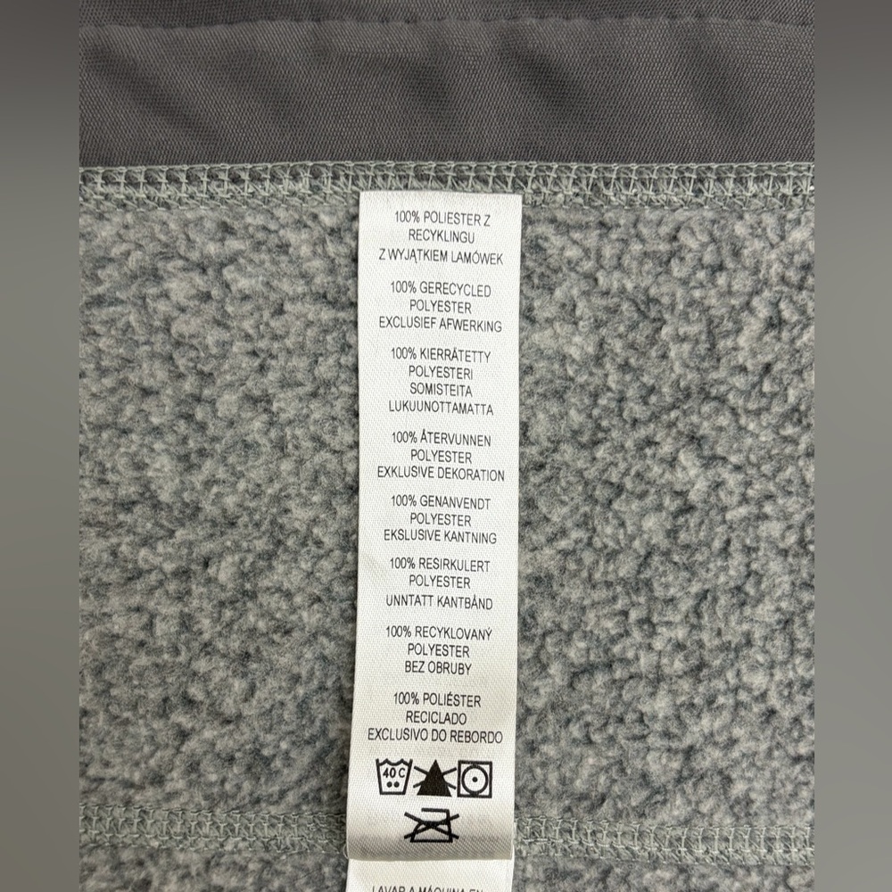 Patagonia Better Sweater Vest Men’s Medium Gray Heather Fleece Full Zip - Picture 8 of 10
